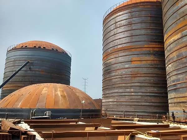 荣县焦粉钢板仓